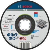Trennscheibe BOSCH® für Edelstahl mit X - Lock...