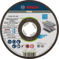 Trennscheibe BOSCH® für Edelstahl mit X - Lock...