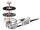 Kletthaftteller BOSCH® mit Center PIN und X - Lock Aufnahme Ø 125 mm