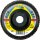 Lamellenschleifteller KLINGSPOR K80, 125x22,23mm gewölbt