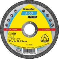 Trennscheibe KLINGSPOR A60 Extra 125x1,0x22,23 mm