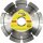 Diamant-Trennscheibe KLINGSPOR DT 350 U EXTRA 115 x 22,23 mm Standardverzahnung 8 Segmente