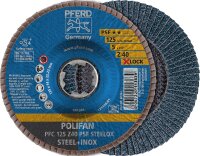 Lamellenschleifteller PFERD Ø 125 mm X-Lock K40...