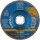 Lamellenschleifteller PFERD Ø 125 mm X-Lock K40 für Stahl, Edelstahl