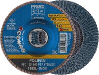 Lamellenschleifteller PFERD Ø 125 mm X-Lock K60...