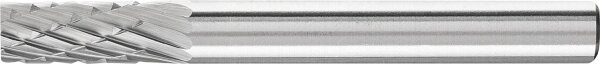 Hartmetallfräser PFERD zylindrisch, Zahnung 3 Ø 6,0mm, Schaft:6mm, L: 55mm