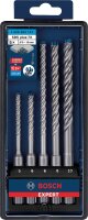 Hammerbohrer-Set BOSCH Expert 7X 5-teilig, 4-Schneider Ø5,6mm Länge 115mm und Ø6,8,10mm Länge 165mm