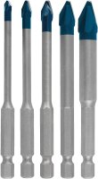 Fliesenbohrer-Set BOSCH 5-teilig HardCeramic Ø...