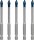 Fliesenbohrer-Set BOSCH 5-teilig HardCeramic Ø 6 mm, Länge 90mm mit 1/4" Sechskantaufnahme