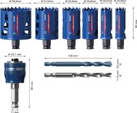 Lochsägen-Set BOSCH Expert 9-teilig, Ø...