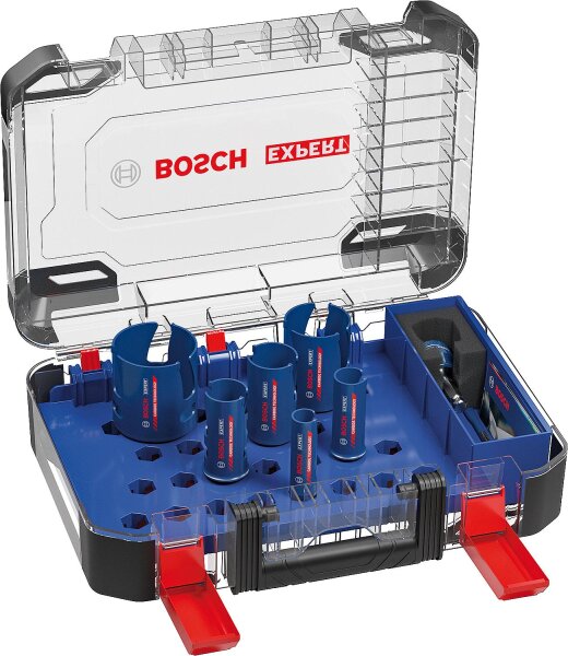 Lochsägen-Set BOSCH Expert 10-teilig, Ø 20/25/32/38/51/64mm