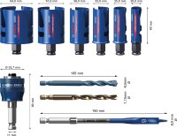 Lochsägen-Set BOSCH Expert 10-teilig, Ø...
