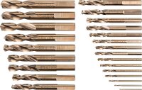HSS-Co Spiralbohrer-Set ALPEN 24-teilig DIN 1897 PZ extra...