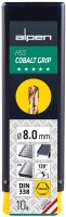 HSS-Co Spiralbohrer ALPEN DIN 338 RN, Ø 10,5mm VPE...