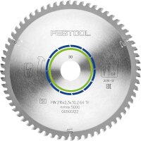 Kreissägeblatt Festool 216 x 30 x 2,3 mm 64 Zähne