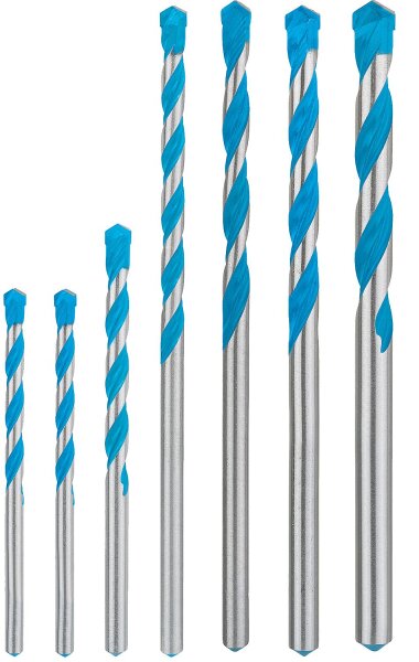 Mehrzweckbohrer-Set BOSCH® EXPERT EXPERTMultiContruction  Ø 5/5,5/6/7/8/10 mm, 7-teilig mit Zylinderschaft