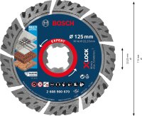 Diamanttrennscheibe BOSCH® EXPERT Multi Material  Ø 115 x 2,4 mm X-LOCK®
