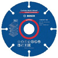 Trennscheibe BOSCH EXPERTCarbide Multiwheel Ø 115...
