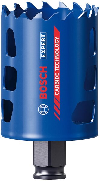 Lochsäge BOSCH® EXPERT ToughMaterial, mit PowerChange Plus Aufnahme Ø 54 mm, Arbeitslänge 60 mm