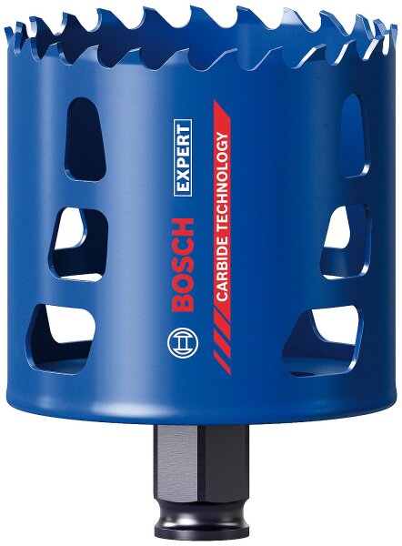 Lochsäge BOSCH® EXPERT ToughMaterial, mit PowerChange Plus Aufnahme Ø 67 mm, Arbeitslänge 60 mm