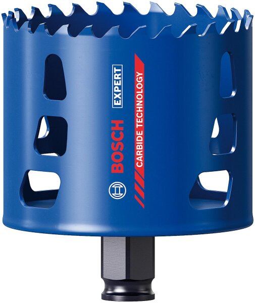 Lochsäge BOSCH® EXPERT ToughMaterial, mit PowerChange Plus Aufnahme Ø 80 mm, Arbeitslänge 60 mm