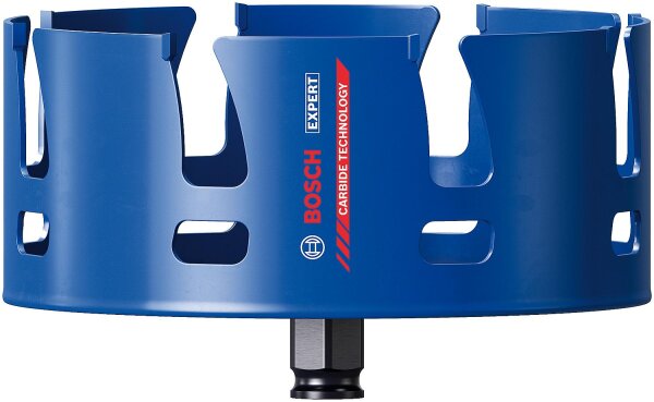 Lochsäge BOSCH® EXPERT ConstructionMaterial, mit PowerChange Plus Aufnahme Ø 140 mm, Arbeitslänge 60 mm