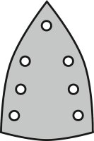 Schleifscheibe Klingspor PS33CK 98 x 148 mm, GLS 24...