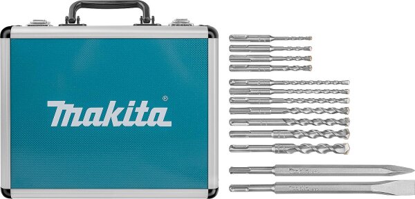 Hammerbohrer- und Meißel-Set Makita, 13-teilig, SDS-Plus Aufnahme