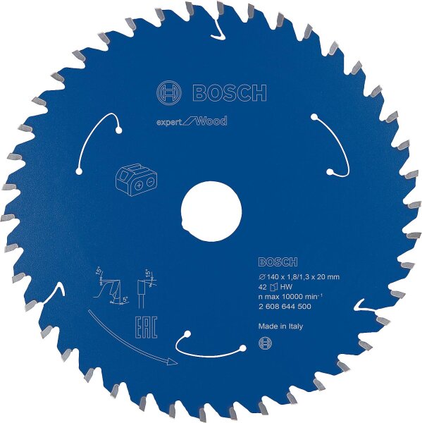 Kreissägeblatt Bosch für Holz 140x20x42mm