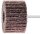Vliesschleifstift Pferd PNZ, Ø 60x25 mm, Schaft-Ø 6 mm, Körnung A 180