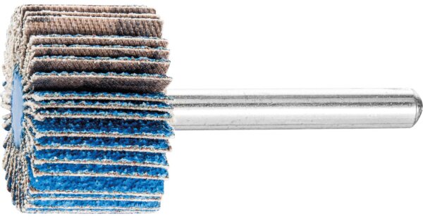 Fächerschleifer Pferd F, Ø 30 x 20 mm, Schaft-Ø 6 mm, Körnung A 60