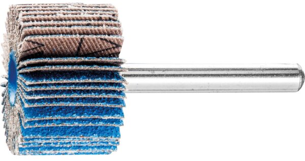 Fächerschleifer Pferd F, Ø 30 x 20 mm, Schaft-Ø 6 mm, Körnung A 80