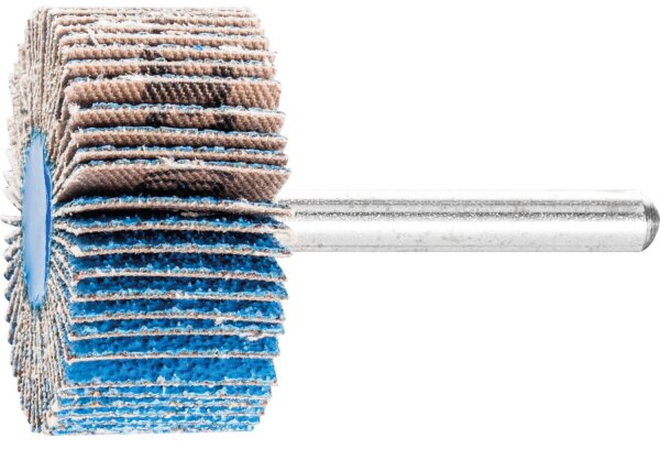 Fächerschleifer Pferd F, Ø 40 x 20 mm, Schaft-Ø 6 mm, Körnung A 60