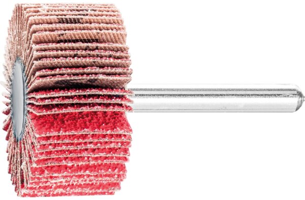 Fächerschleifer Pferd F, Ø 40 x 20 mm, Schaft-Ø 6 mm, Körnung A 60