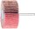 Fächerschleifer Pferd F, Ø 60 x 30 mm, Schaft-Ø 6 mm, Körnung A 80