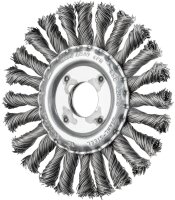 Rundbürste Pferd RBG, 125 x 12 x 22,2, Stahldraht 0,50