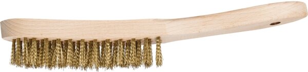 Drahtbürste Pferd HBU, Messingdraht Ø 0,30 mm, 5-reihig