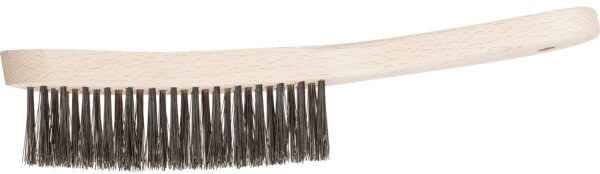Kehlnahtbürste Pferd HBK, Edelstahldraht Ø 0,35 mm, 3-reihig