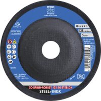 Schleifscheibe Pferd SG, Ø 125 x 22,23, für...