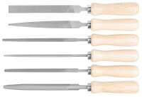 Feilen-Set Pferd, 6-tlg. 100 mm, H2