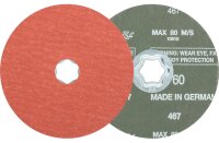 Fiberscheibe Pferd COMBICLICK, Ø 125 mm,...