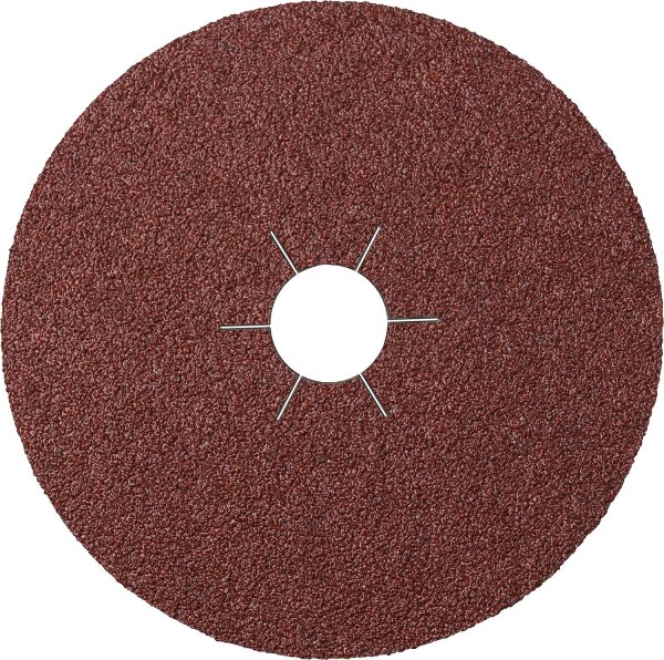 Fiberscheiben Klingspor CS561, 125 x 22 mm, Korn 80, Sternloch