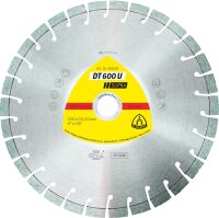 Diamant-Trennscheibe Klingspor DT 600 U SUPRA 125 x 2,4 x...