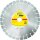 Diamant-Trennscheibe Klingspor DT 600 U SUPRA 125 x 2,4 x 22,23 mm 15 Segmente