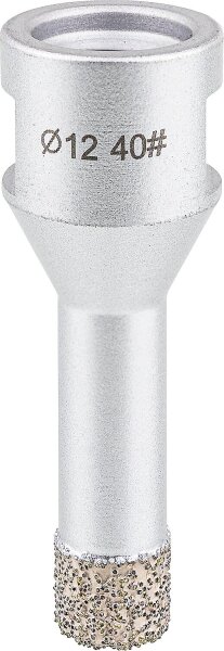 Fliesenbohrkrone Soldia Ø 12 mm, Aufnahme M14, trocken integrierter Kühlung