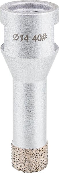 Fliesenbohrkrone Soldia Ø 14 mm, Aufnahme M14, trocken integrierter Kühlung
