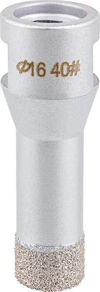 Fliesenbohrkrone Soldia Ø 16 mm, Aufnahme M14, trocken integrierter Kühlung