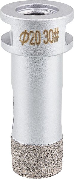 Fliesenbohrkrone Soldia Ø 20 mm, Aufnahme M14, trocken integrierter Kühlung