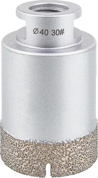 Fliesenbohrkrone Soldia Ø 40 mm, Aufnahme M14, trocken integrierter Kühlung