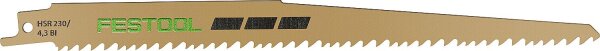 Säbelsägeblatt Festool HSR, Länge 230 mm, VPE =  5 Stück, für Holz mit Nägel